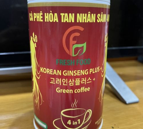 Cà phê hòa tan nhân sâm Hàn Quốc Fresh Food Green Coffee